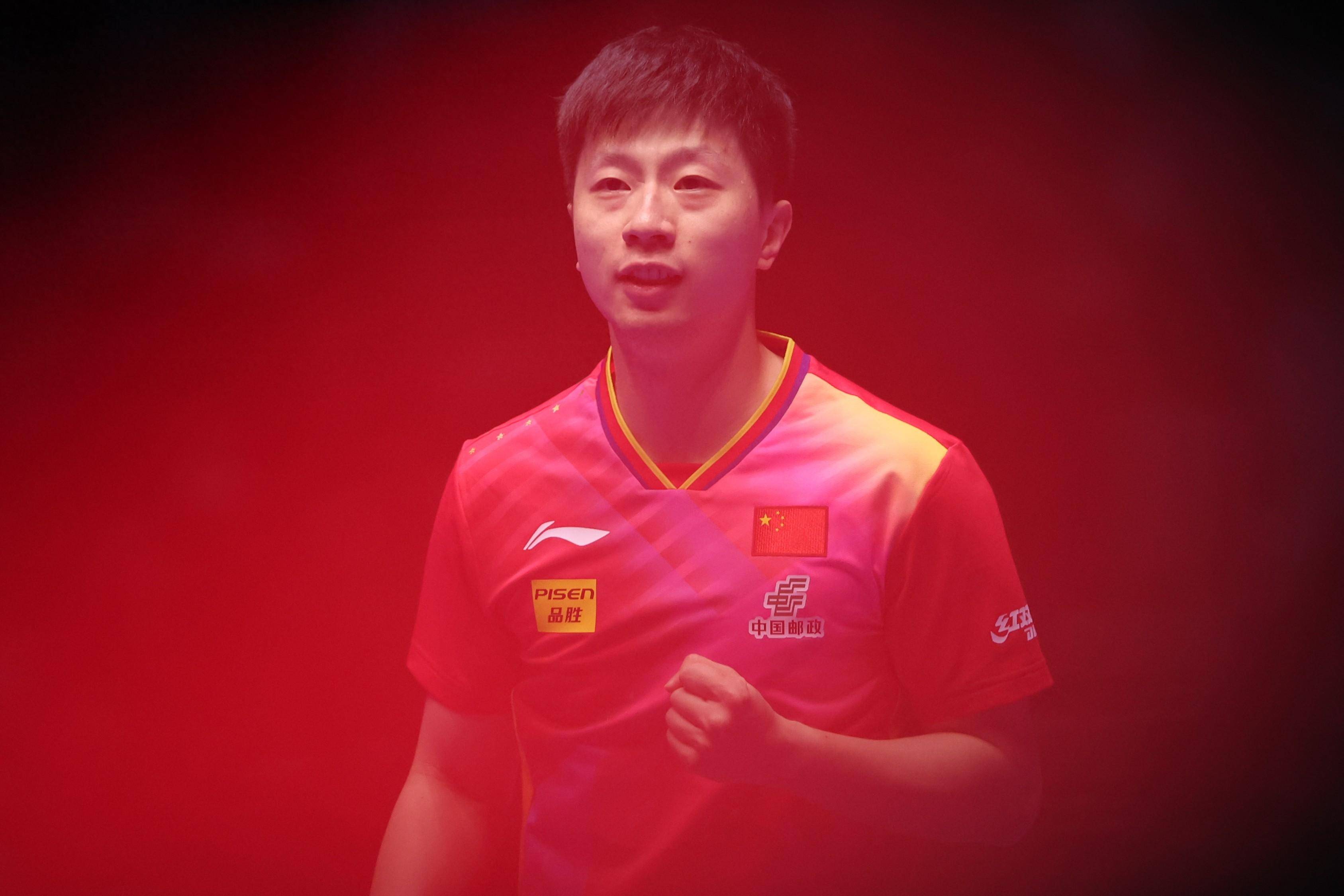 法国乒乓球队碾压英国乒乓球队，马龙惊艳世界